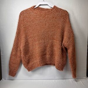 Elegant Women's‎ Sweater in Warm Rust